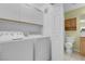 Laundry room with washer and dryer at 3097 Quail Crest Ave, Henderson, NV 89052