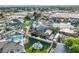 Home boasts an inground pool, mature landscaping, built in barbeque and mountain views at 3365 Badura Ave, Las Vegas, NV 89118