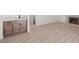 Open-concept area featuring modern bar and fireplace at 3588 Franciscan Ln, Las Vegas, NV 89121