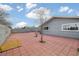 Backyard area with patio, fenced perimeter, and space for outdoor activities at 4102 Calimesa St, Las Vegas, NV 89115