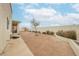 Expansive backyard features hardscape and desert landscaping, providing a low-maintenance outdoor space at 430 Nancy Dr, Henderson, NV 89015