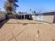 Spacious backyard featuring desert landscaping and a covered patio at 5305 Alta Dr, Las Vegas, NV 89107