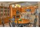 Dining area with stylish furnishings next to the kitchen at 64 Strada Principale # 307, Henderson, NV 89011