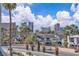 View from the balcony showing the city skyline and cloudy skies at 725 N Royal Crest Cir # 237, Las Vegas, NV 89169