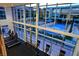 Well-equipped gym with treadmills and ellipticals overlooking the pool at 8925 W Flamingo Rd # 310, Las Vegas, NV 89147