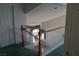 Hallway featuring stairs and railing at 8982 Emerald Waters Ct, Las Vegas, NV 89147