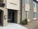 Exterior view of building with neutral stucco, multiple windows and dark front door at 9000 Las Vegas Blvd # 1271, Las Vegas, NV 89123