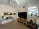 Comfortable living room featuring a display shelf and a glimpse into the kitchen at 9000 Las Vegas Blvd # 1271, Las Vegas, NV 89123