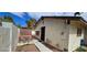 Cozy backyard with dining set and desert landscaping at , Las Vegas, NV 89103