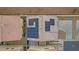 Overhead view of a house with solar panels, promoting green energy and reduced utility costs for homeowners at 1131 Orange Meadow St, Las Vegas, NV 89142
