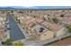 Picturesque neighborhood featuring modern homes with solar panels, highlighting a community committed to sustainability at 1131 Orange Meadow St, Las Vegas, NV 89142