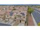 Beautiful community with well-maintained homes, solar panels, and easy access to nearby amenities and city views at 1131 Orange Meadow St, Las Vegas, NV 89142