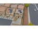 Charming two-story home featuring a well-manicured lawn, driveway, and solar panels for energy efficiency at 1131 Orange Meadow St, Las Vegas, NV 89142