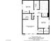 Detailed second-floor plan showcasing bedrooms, bathrooms, and walk-in closets for comfortable living at 1131 Orange Meadow St, Las Vegas, NV 89142