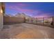 Fenced backyard featuring desert landscaping, with mountain views at 11676 Midnight Melody Ave, Las Vegas, NV 89138