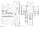 Detailed floor plan showcasing layout of the residence including bedrooms, bathrooms, living spaces, and outdoor courtyard at 11878 Albissola Ave, Las Vegas, NV 89138