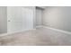 Cozy bedroom featuring closet with sliding doors and neutral carpeting at 11890 Tevare Ln # 1098, Las Vegas, NV 89138