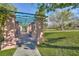 Inviting park pergola offers shaded seating and a tranquil view of the surrounding greenery and walking path at 1983 Songbird Ct, Henderson, NV 89012