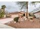 Charming single-story home with desert landscaping and a two-car garage at 2007 High Mesa Dr, Henderson, NV 89012
