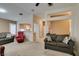 View of living room showing seamless flow into the kitchen and dining areas at 2007 High Mesa Dr, Henderson, NV 89012