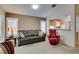 Comfortable seating in the living room, with views into kitchen at 2007 High Mesa Dr, Henderson, NV 89012