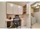 Office includes a built-in desk with drawers, cabinets and shelves at 2007 High Mesa Dr, Henderson, NV 89012