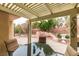Patio area with seating and a great view at 2007 High Mesa Dr, Henderson, NV 89012