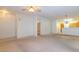 Bright living room with an open layout, seamlessly connecting to the kitchen area at 2152 Turquoise Ridge St # 105, Las Vegas, NV 89117