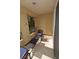 Cozy balcony with outdoor seating and a calming view of the surrounding greenery at 230 E Flamingo Rd # 229, Las Vegas, NV 89169