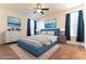 Serene bedroom with a comfortable bed, elegant furnishings, and plenty of natural light at 231 W Horizon Ridge Pkwy # 1011, Henderson, NV 89012