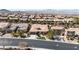 An aerial view showcasing the home's location within a well-planned residential community at 2665 Chateau Clermont St, Henderson, NV 89044