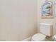 Powder room featuring a clean, minimalistic design and neutral decor at 2665 Chateau Clermont St, Henderson, NV 89044