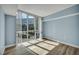 Bright bedroom with large windows providing lots of natural light and stunning views at 2777 Paradise Rd # 301, Las Vegas, NV 89109