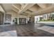 Circular driveway leads to grand entrance with patterned brick and marble columns and accents at 2777 Paradise Rd # 301, Las Vegas, NV 89109