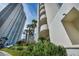 Modern high-rise with balconies and lush landscaping at 2777 Paradise Rd # 301, Las Vegas, NV 89109