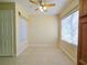 Bright dining room features tile floors, and a large window for natural light at 3038 Tarpon Dr # 103, Las Vegas, NV 89120