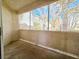 Enclosed patio overlooking greenery offering additional outdoor space for relaxing or entertaining at 3038 Tarpon Dr # 103, Las Vegas, NV 89120