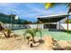 Recreation area with beach volleyball and a covered lounge for fun and relaxation at 3911 Kamden Way, Las Vegas, NV 89119