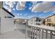 This balcony view overlooks the neighborhood at 10429 Amber Night St, Las Vegas, NV 89183