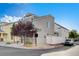 Charming two-story home featuring desert landscaping, and a side patio at 10429 Amber Night St, Las Vegas, NV 89183
