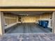 Open garage with storage and bare drywall at 10715 York Manor Ave, Las Vegas, NV 89166