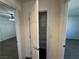 Hallway view with storage closet and doorway to a bedroom at 10715 York Manor Ave, Las Vegas, NV 89166
