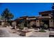 Beautifully landscaped community center features architecture and a well-maintained exterior at 10801 Clarion Ln, Las Vegas, NV 89134