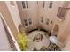 Courtyard with water feature, seating, desert flora and desert architecture at 11241 Golden Chestnut Pl, Las Vegas, NV 89135