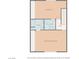 Layout of the second floor showing the bedrooms and bathrooms at 150 Greenbriar Townhouse Way, Las Vegas, NV 89121