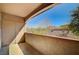 A balcony features nice views with a storage closet at 231 W Horizon Ridge Pkwy # 426, Henderson, NV 89012