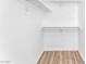 Empty walk-in closet offers lots of space and storage at 231 W Horizon Ridge Pkwy # 812, Henderson, NV 89012