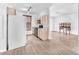 Fully-equipped kitchen with stainless appliances, wood cabinets, and an open layout connecting to the dining area at 231 W Horizon Ridge Pkwy # 812, Henderson, NV 89012