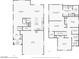 Complete floor plans showing layout of both stories, including garage, kitchen, and bedrooms at 457 Cornelius Kelly Ave, Henderson, NV 89011