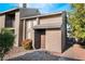 Charming front exterior view of home with walkway and minimal desert landscaping at 539 Sellers Pl, Henderson, NV 89011
